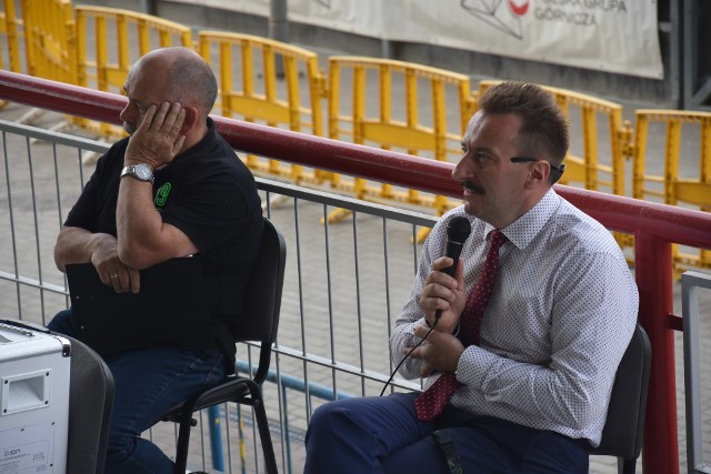 Na Stadionie Miejskim w Rybniku kibice żużlowego KS ROW spotkali się z prezesem i trenerem.