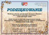 Podziękowanie dla Sponsorów XIX Dożynek Powiatowych w Radkowie