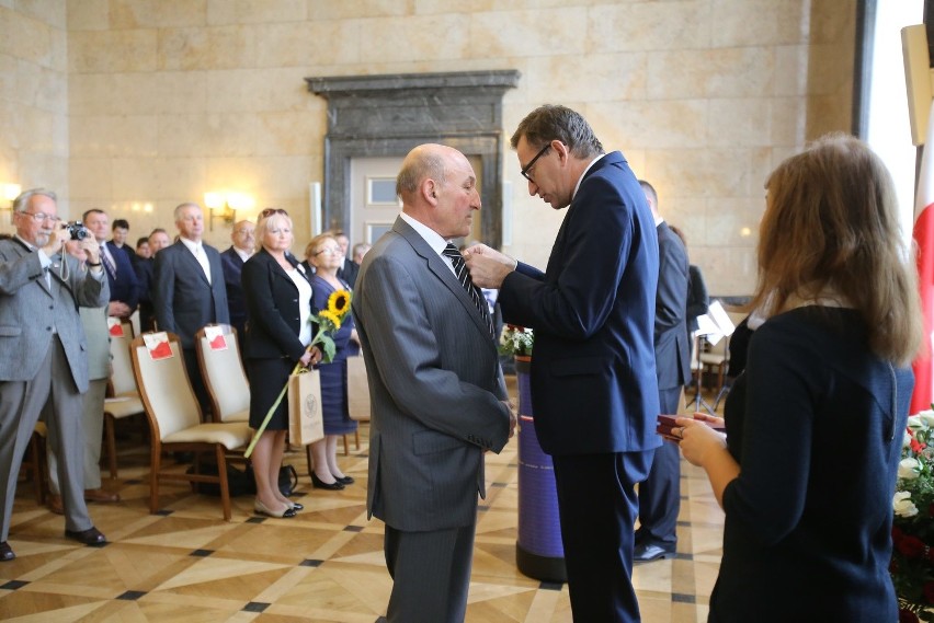 Ceremonia wręczenia Krzyży Wolności i Solidarności w...