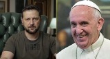 Wołodymyr Zełenski rozmawiał z papieżem Franciszkiem. "Nasz naród potrzebuje wsparcia"