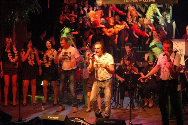Na scenie VOX z uczniami szkoły muzycznej w Oleśnie