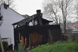 Tragiczny pożar drewnianego domu w Zawierciu. Spłonął w nim 62-letni mężczyzna