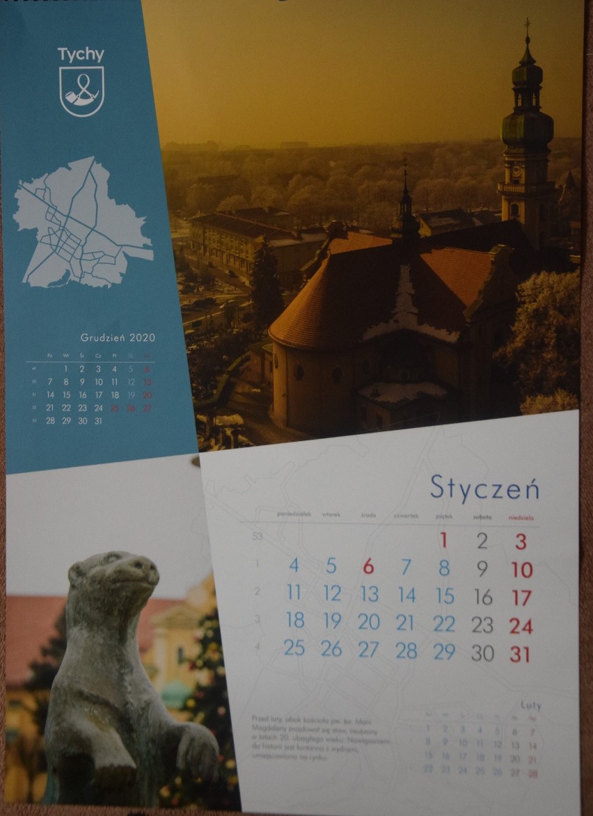 Kalendarz Tychów na 2021 rok