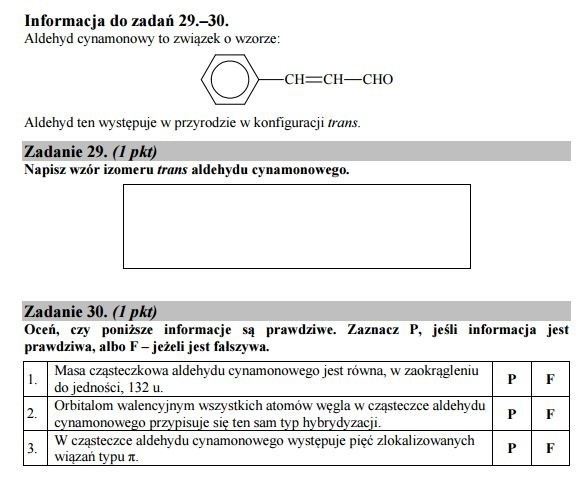 Stara matura 2016: CHEMIA rozszerzona [ODPOWIEDZI, ARKUSZ CKE]