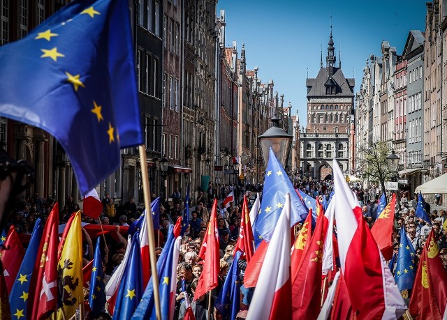 Manifestacja "Demokratyczny Gdańsk mówi NIE dla nacjonalizmu i faszyzmu", 21 kwietnia 2018 r.