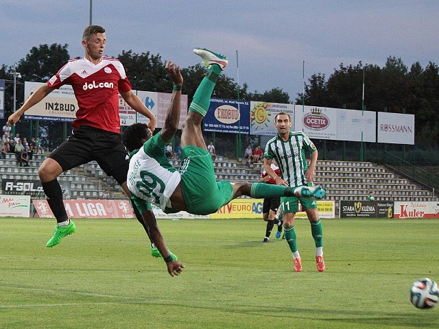 Olimpia Grudziądz- Dolcan Ząbki 1:1