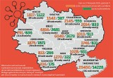 Koronawirus w Świętokrzyskiem. Aktualna mapa i liczba zarażeń, śmierci i ozdrowień w powiatach - piątek 27 listopada [INFOGRAFIKA]