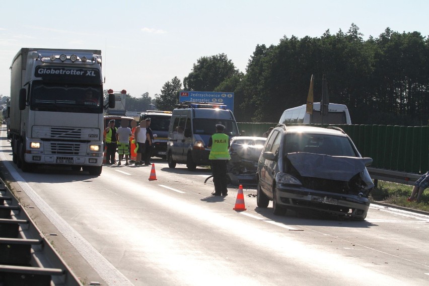 Wypadek na A4. Autostrada do Wrocławia zablokowana