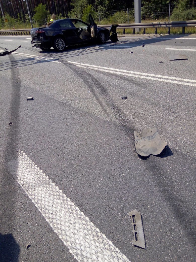 Kierowca ciężarówki zginął na S1 w Mierzęcicach. Mieszkaniec Gliwic usłyszał zarzut spowodowania wypadku