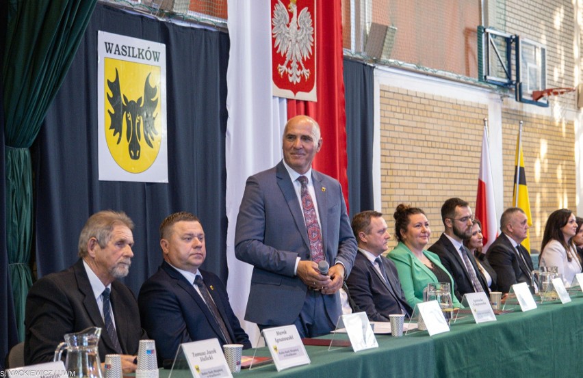 Pierwsza sesja Rady Miejskiej w Wasilkowie IX kadencji