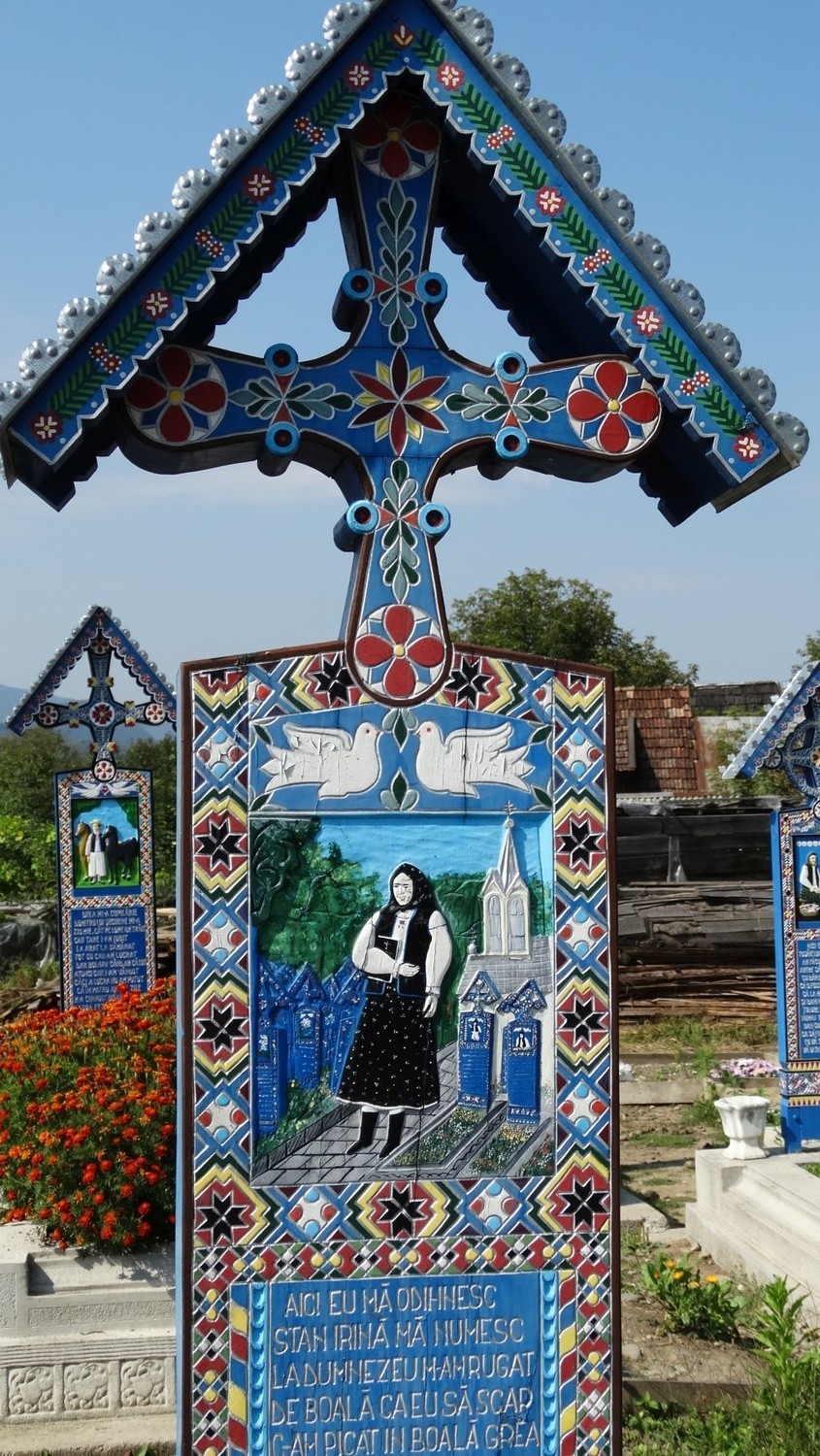 Sapanta (Rumunia) Wesoły Cmentarz