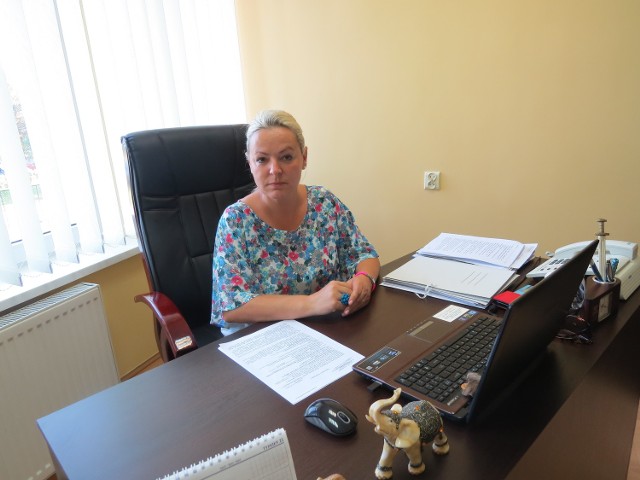 Wioletta Wiśniewska, dyrektorka Samodzielnego Publicznego Zakładu Leczniczo-Opiekuńczego w Raciążku