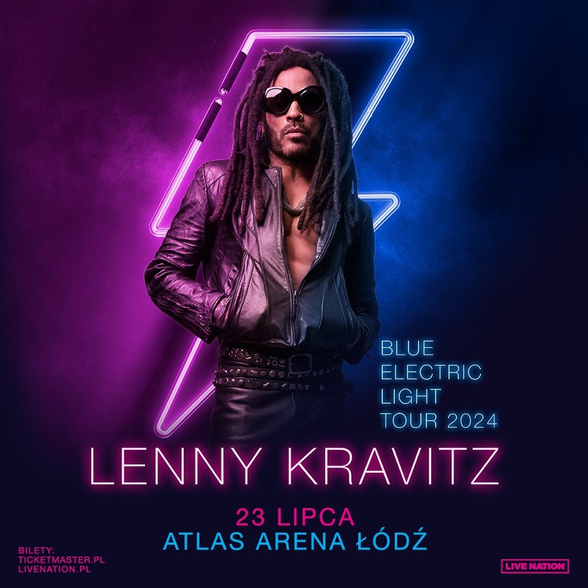 Lenny Kravitz ze swoim zespołem ponownie zagra w Atlas...