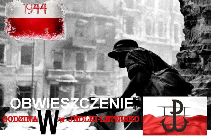 75. rocznica wybuchu Powstania Warszawskiego w Jedlni-Letnisko. Będzie uroczystość przed budynkiem dworca 