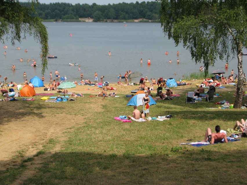 Niedziela nad Zalewem Nakło - Chechło jak na razie spokojna