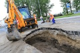 Wstrzymany ruch kołowy na odcinku ul. Poznańskiej [ZDJĘCIA]