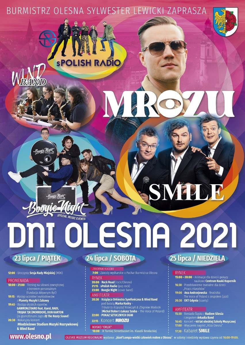 Program Dni Olesna 2021
