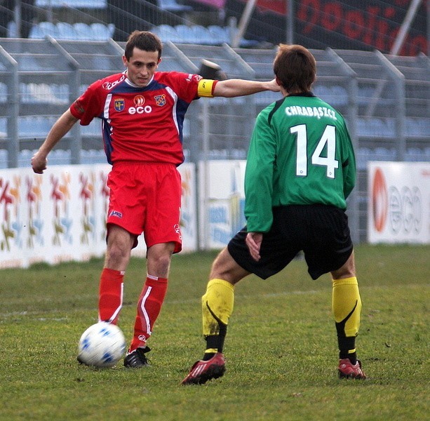 I liga pilkarska: Odra Opole-GKS Jastrzebie