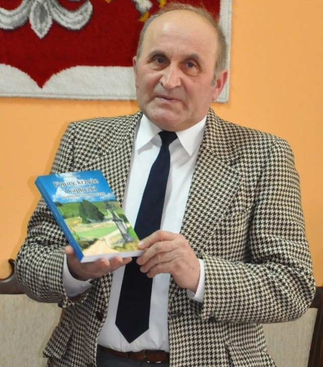 Andrzej Cebula podczas promocji swojej poprzedniej książki.
