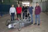 Studenci Politechniki Białostockiej i ich pneumobil biorą udział w zawodach Aventics Pneumobile Competition na Węgrzech