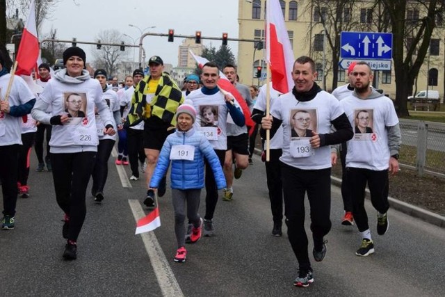 Migawka z ubiegłorocznego Biegu Tropem Wilczym w Inowrocławiu