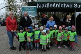 Ponad 200 nowych drzew w Suwałkach. W akcji sadzenia wzięły udział także przedszkolaki