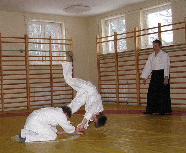 W niedzielę w miasteckim gimnazjum kolejni młodzi ludzie zdawali egzamin na stopnie kyu w Aikido