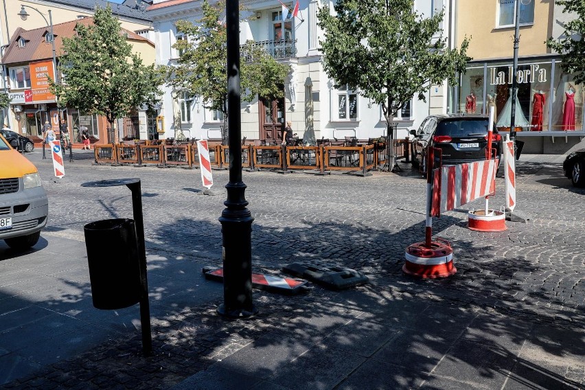 Białystok. Remont ulicy Lipowej. Ruch tylko w jedną stronę. Tak będzie przez miesiąc od 17.08 do 18.09