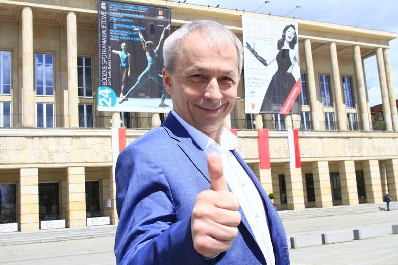 Paweł Gabara to były dyrektor Teatru Wielkiego w Łodzi.