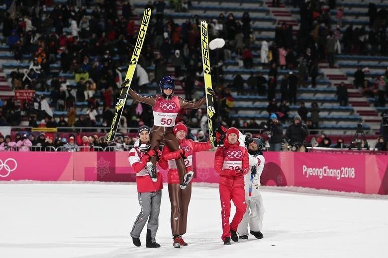 Skoki Narciarskie Na Zimowych Igrzyskach Olimpijskich 2018...