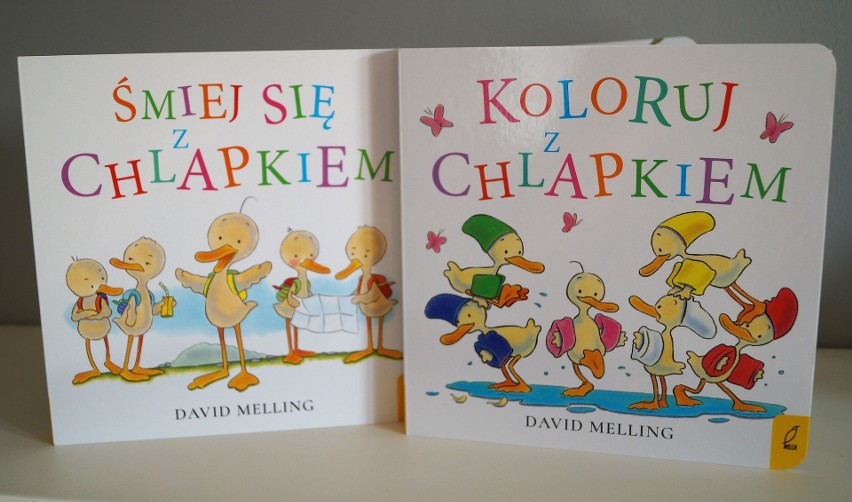 Nowe książeczki dla najmłodszych - Krok po kroku, Chlapek oraz Mela i Groszek