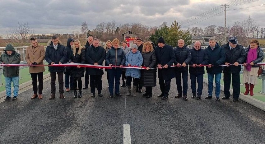 Most w Grodzisku oddany do użytku. To inwestycja powiatu ostrołęckiego. 31.02.2023. Zdjęcia
