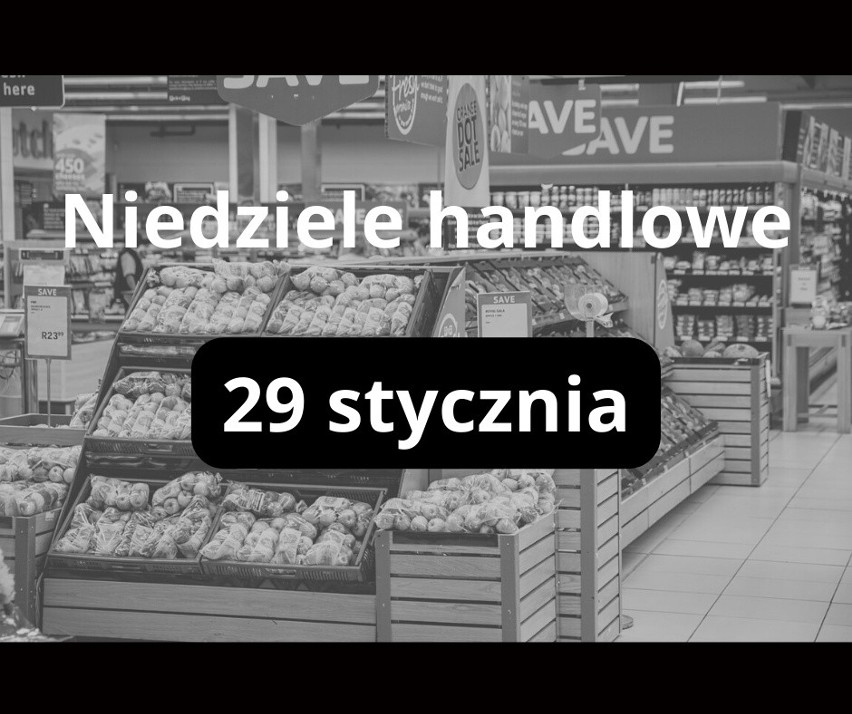 Pierwsza niedziela handlowa w 2023 roku. 29 stycznia sklepy będą otwarte. Sprawdź kalendarz niedziel handlowych w 2023 roku