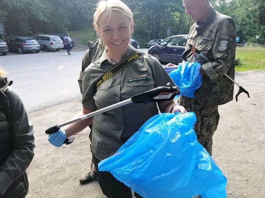 Górska Odyseja. Wolontariusze zebrali kilkanaście worków śmieci