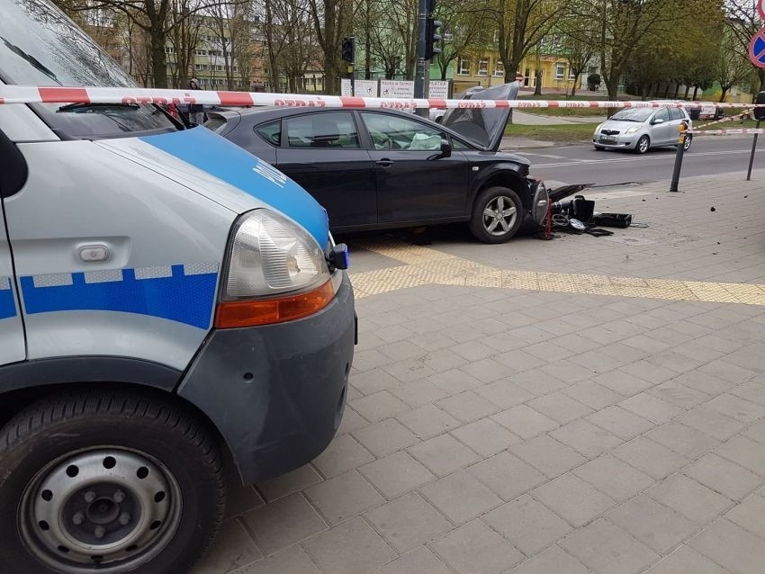 Według słów  naocznego świadka, zdarzenia kobieta jechała...