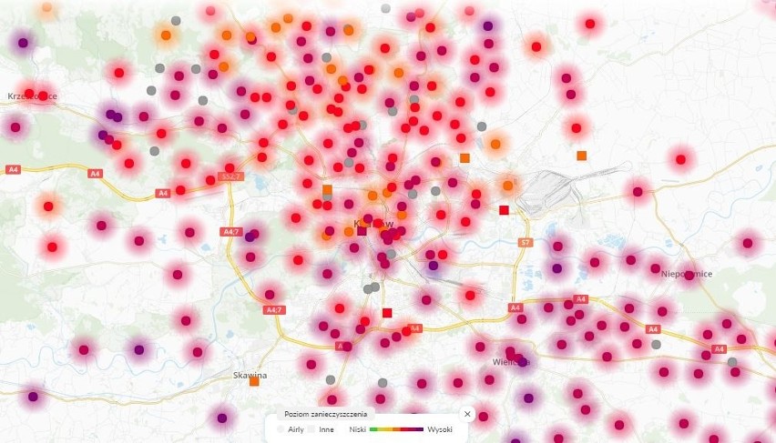 Smog w Krakowie i Małopolsce. Normy wielokrotnie...