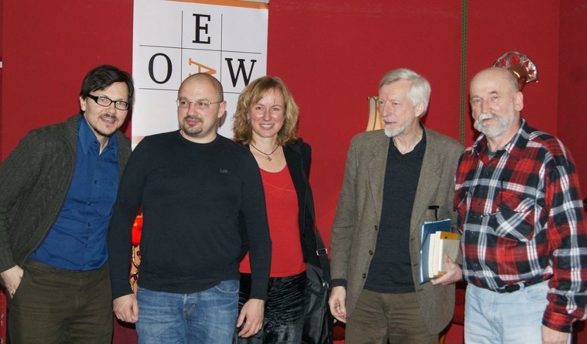 Na  spotkaniu w Berlinie : od lewej: Aleksander Filut,...