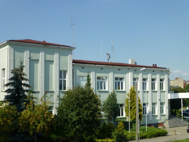 Budynek Urzędu Miejskiego w Żninie.