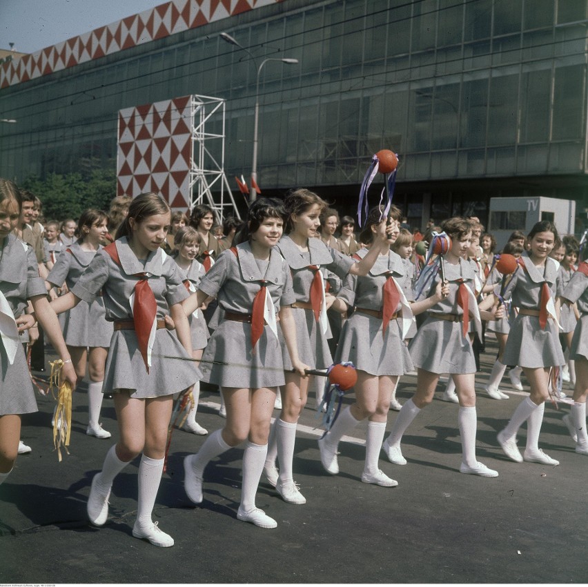 Obchody 1 Maja w Warszawie, 1974 rok.