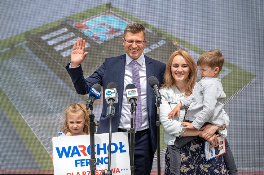 Kandydat na prezydenta Marcin Warchoł o aquaparku dla Rzeszowa