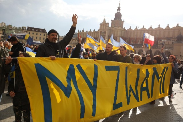 Ukraińscy uchodźcy mogą w Krakowie liczyć na różnoraką pomoc