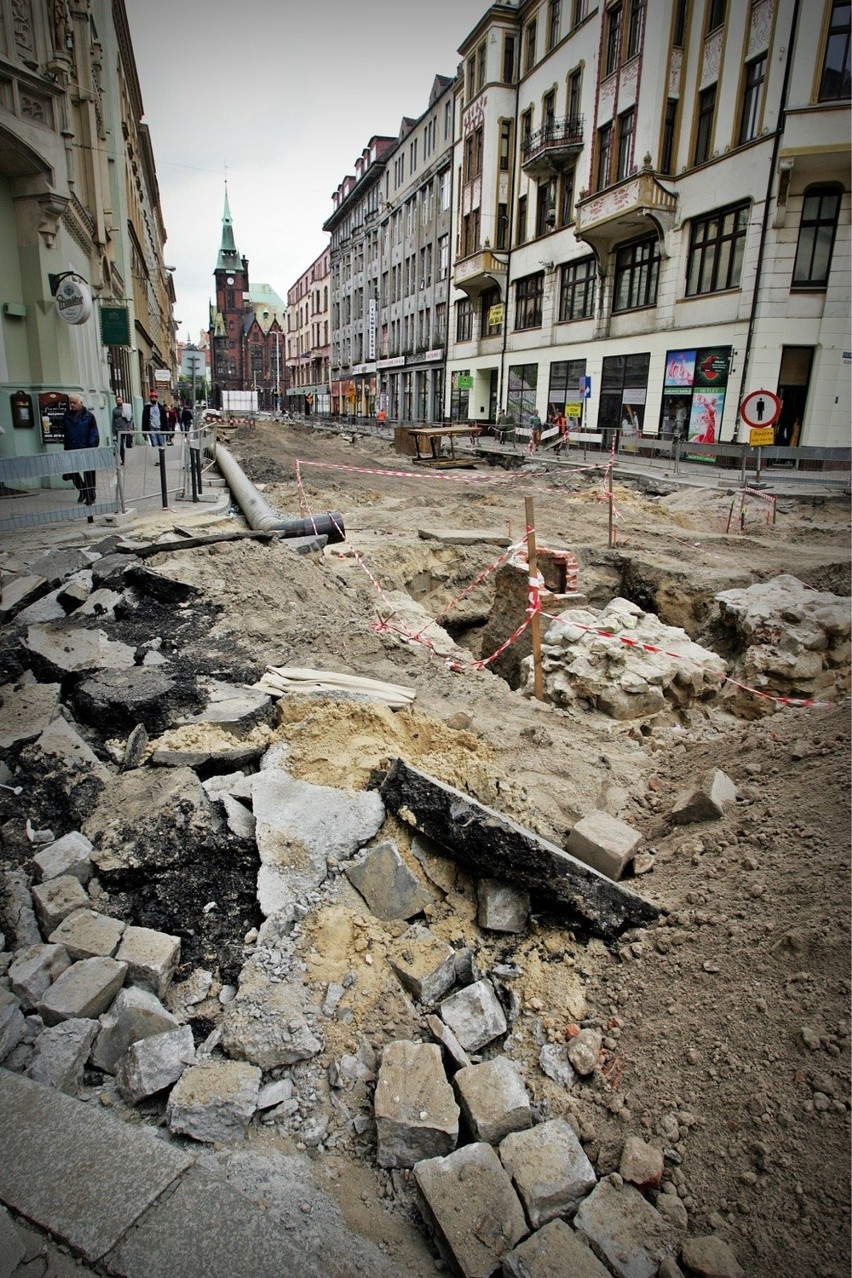 Remont ulicy Krupniczej we Wrocławiu - czerwiec 2014