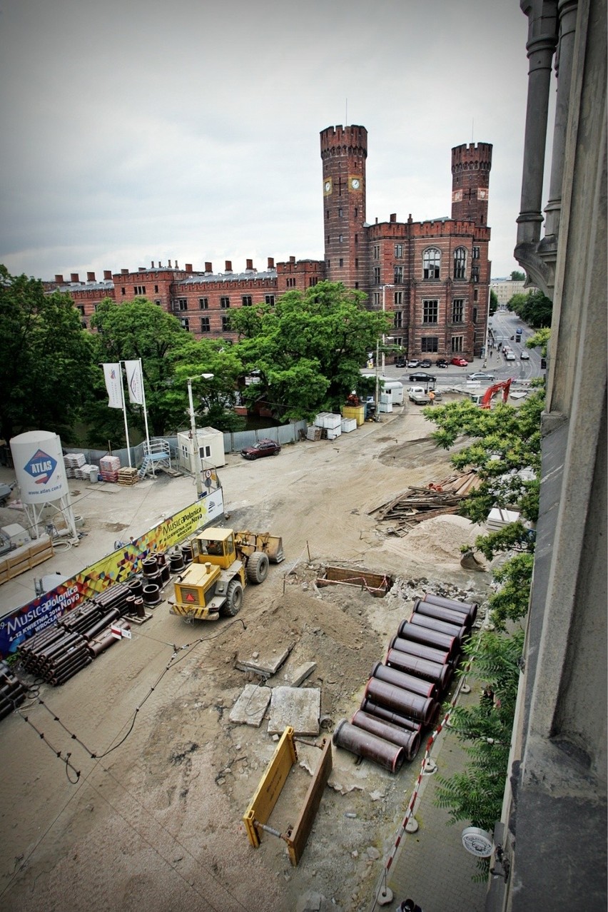 Remont ulicy Krupniczej we Wrocławiu - czerwiec 2014