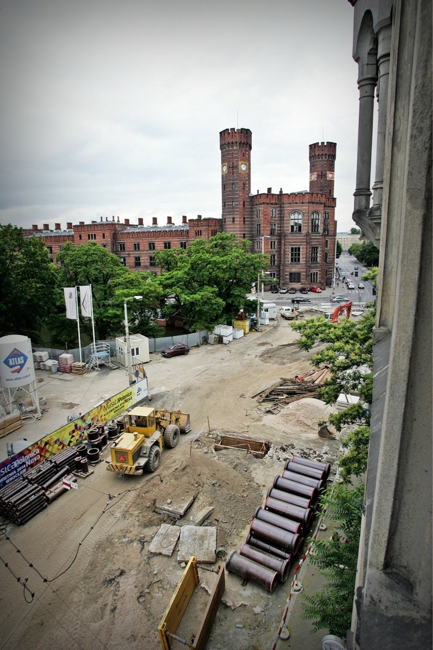 Remont ulicy Krupniczej we Wrocławiu - czerwiec 2014