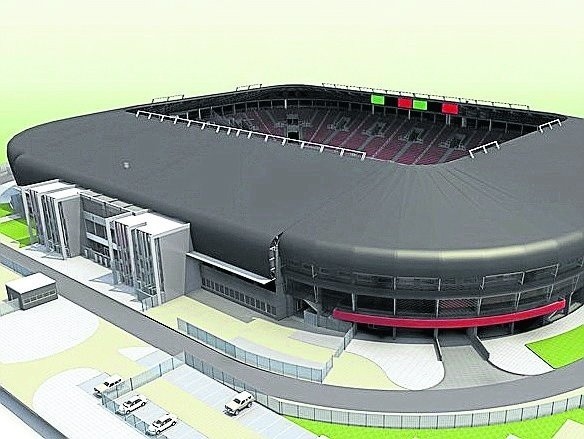 Na nowym stadionie GKS-u Tychy mecze obejrzy 15 tys. osób