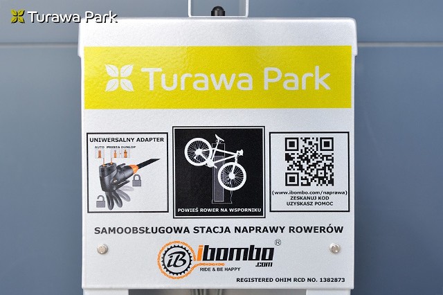 CH Turawa Park otwiera stację obsługi rowerówStacja wyposażona jest w zestaw kluczy oraz pompkę.