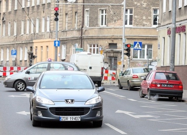 Utrudnienia w centrum Szczecina.