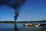 Dąbrowa Górnicza pożar: palił się zakład produkujący wyroby plastikowe [WIDEO, NOWE ZDJĘCIA]