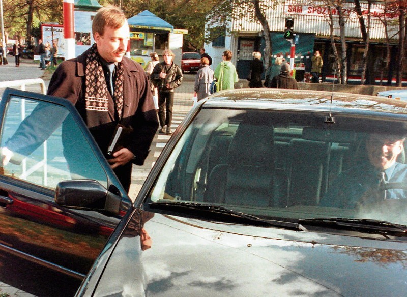 Rok 2001. Bogdan Zdrojewski - prezydent  i szef...