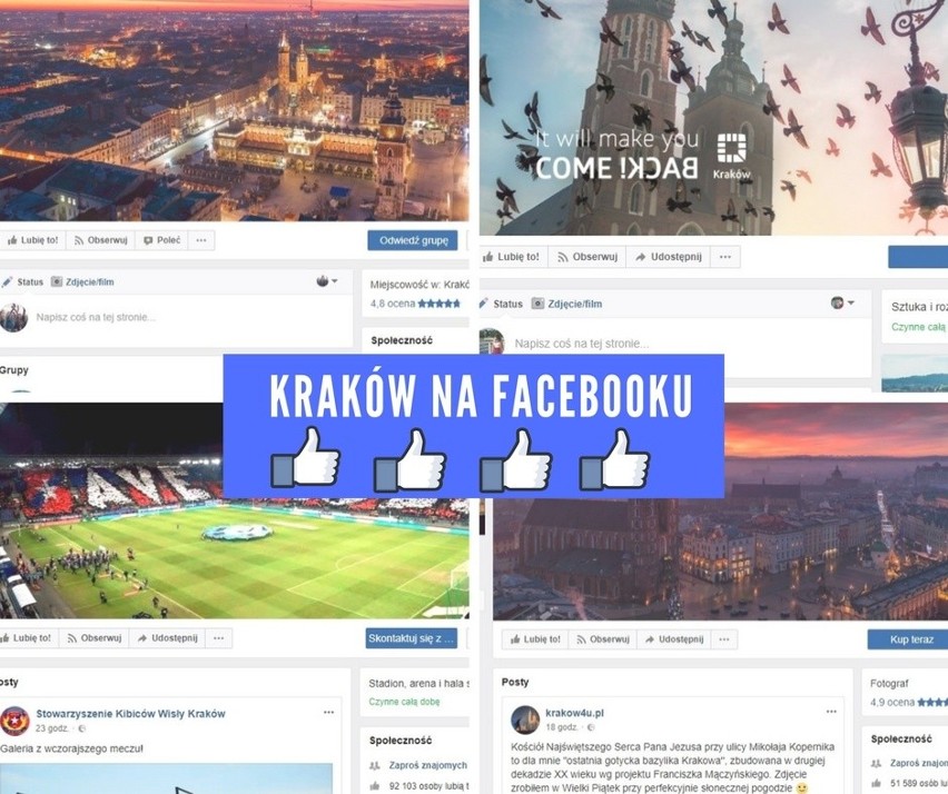 Największe fanpage związane z Krakowem [TOP 10]